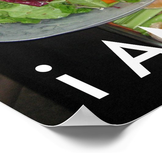 Paleo Food Poster (Ecke)