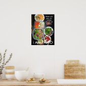 Paleo Food Poster (Küche)