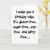 Paleo Funny Birthday Card Karte (Gelbe Blume)