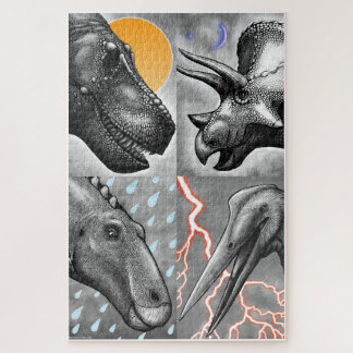 Paleo-Porträtsel-Puzzle Puzzle