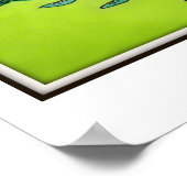 Paleo Yellow Sea Poster (Ecke)