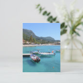 Paleokastritsa Beach, Korfu Postkarte (Stehend Vorderseite)