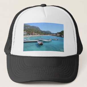 Paleokastritsa Beach, Korfu Truckerkappe