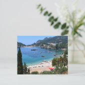 Paleokastritsa Griechenland Postkarte (Stehend Vorderseite)