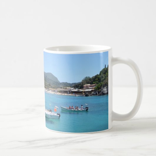 Paleokastritsa Strand, Korfu Kaffeetasse (Rechts)