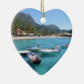 Paleokastritsa Strand, Korfu Keramikornament (Rechts)