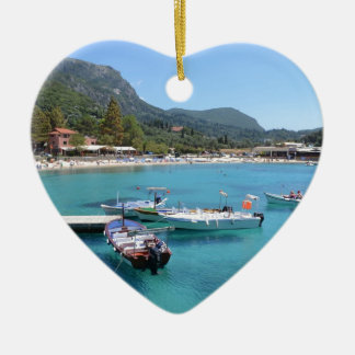 Paleokastritsa Strand, Korfu Keramikornament