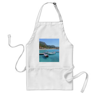 Paleokastritsa Strand, Korfu Schürze