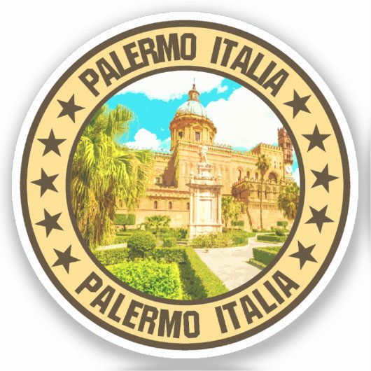 Palermo Aufkleber (Vorderseite)