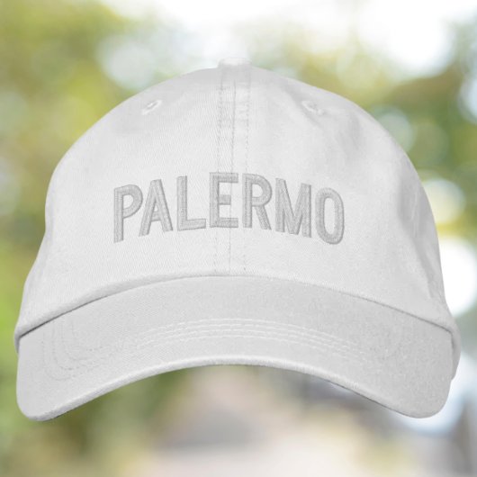 Palermo bestickte Mütze Baseballkappe