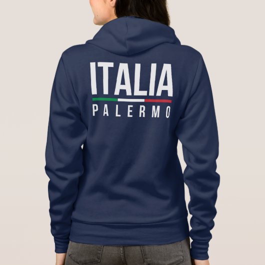 Palermo Italia Hoodie (Rückseite)