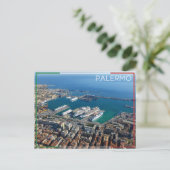 Palermo - Italien Postcard. Postkarte (Stehend Vorderseite)