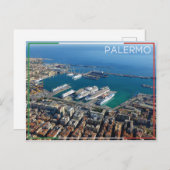Palermo - Italien Postcard. Postkarte (Vorne/Hinten)