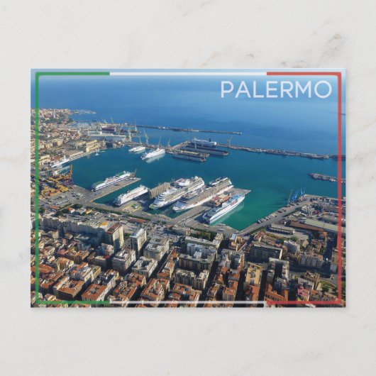 Palermo - Italien Postcard. Postkarte (Vorderseite)