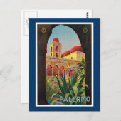 Palermo, Italien Vintage Reisewerbung Postkarte (Vorne/Hinten)