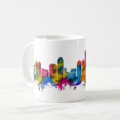 Palermo Italy Skyline Kaffeetasse (Vorderseite Links)