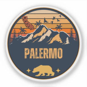 Palermo, Kalifornien Aufkleber