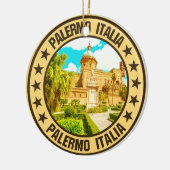 Palermo Keramik Ornament (Links)