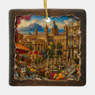 PALERMO,  KERAMIKORNAMENT