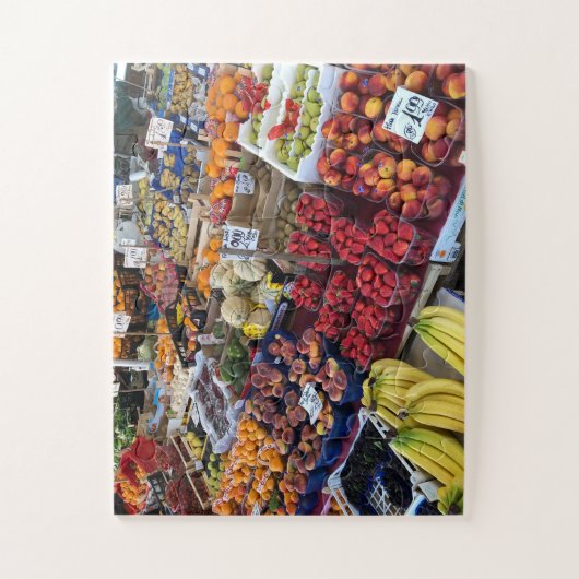 Palermo Markt Schätze | Obststand Erinnerung Puzzle (Vertikal)