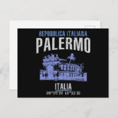 Palermo Postkarte (Vorne/Hinten)