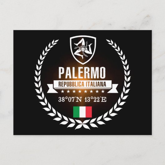 Palermo Postkarte (Vorderseite)