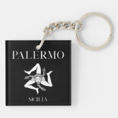 Palermo Sicilia Schlüsselanhänger (Rückseite)