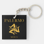 Palermo Sicilia Schlüsselanhänger (Rückseite)