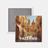Palermo Sicily Italy Travel Magnet (Vorderseite/Rückseite)