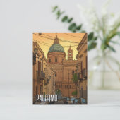 Palermo Sicily Italy Travel Postkarte (Stehend Vorderseite)