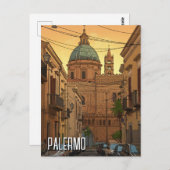 Palermo Sicily Italy Travel Postkarte (Vorne/Hinten)