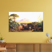 Palermo, Sizilien, 1847 (Öl auf Leinwand) Leinwanddruck (Insitu (Wohnzimmer))