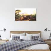 Palermo, Sizilien, 1847 (Öl auf Leinwand) Leinwanddruck (Insitu (Schlafzimmer))