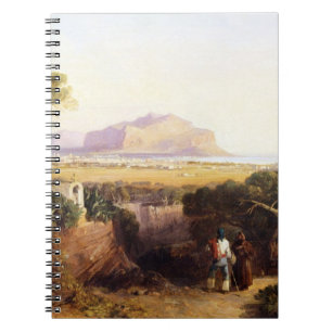 Palermo, Sizilien, 1847 (Öl auf Leinwand) Notizblock