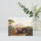 Palermo, Sizilien, 1847 (Öl auf Leinwand) Postkarte (Stehend Vorderseite)
