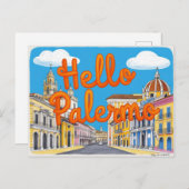 Palermo, Sizilien, Italien Postkarte (Vorne/Hinten)