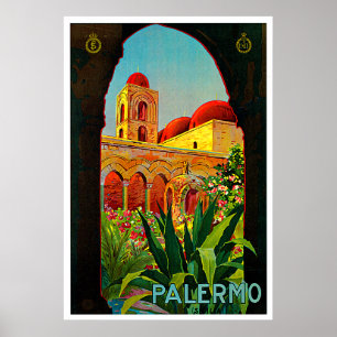Palermo Sizilien - Italien Reisen Poster