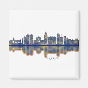 Palermo Skyline Magnet