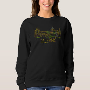 Palermo Stadt Italien Souvenir Geschenk für Männer Sweatshirt