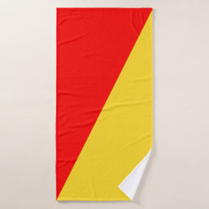 Palermo Städteflagge Sizilien Sizilien Sizilien Badehandtuch