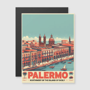 Palermo Vintage Geschenke aus der italienischen Kü Magnetkarte