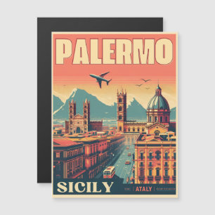 Palermo Vintage Geschenke aus der italienischen Kü Magnetkarte