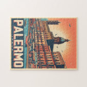 Palermo Vintage Geschenke aus der italienischen Kü Puzzle (Horizontal)
