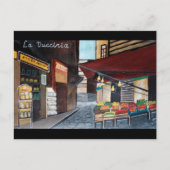 Palermo Vucciria Markt. Italien Reisen Postkarte (Vorderseite)