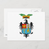 Palermo-Wappen Postkarte (Vorne/Hinten)