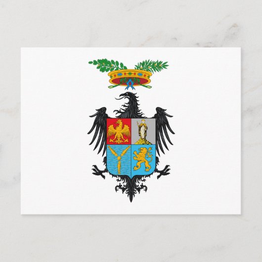 Palermo-Wappen Postkarte (Vorderseite)