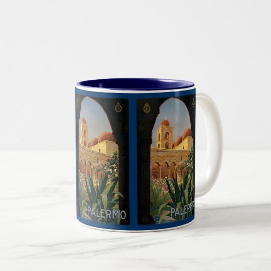 Palermo Zweifarbige Tasse (VorderseiteRechts)