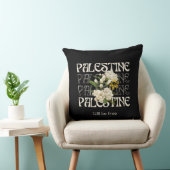 PALESTIN IST KOSTENLOS | Watercolor Jasmine Kissen (Stuhl )