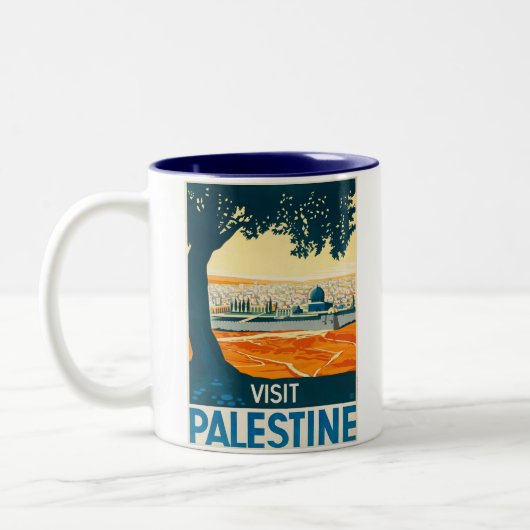 PALESTIN ZWEIFARBIGE TASSE (Links)
