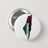 Palestina Embroidery täreez Pattern Karte frei Button (Vorne & Hinten)